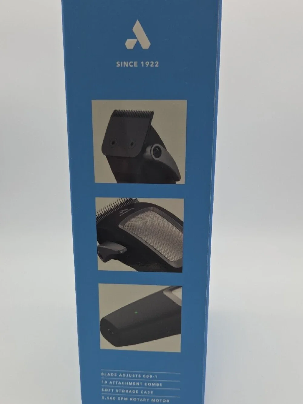 Andis Black and Silver Cord/Cordless Hair Clipper Kit
